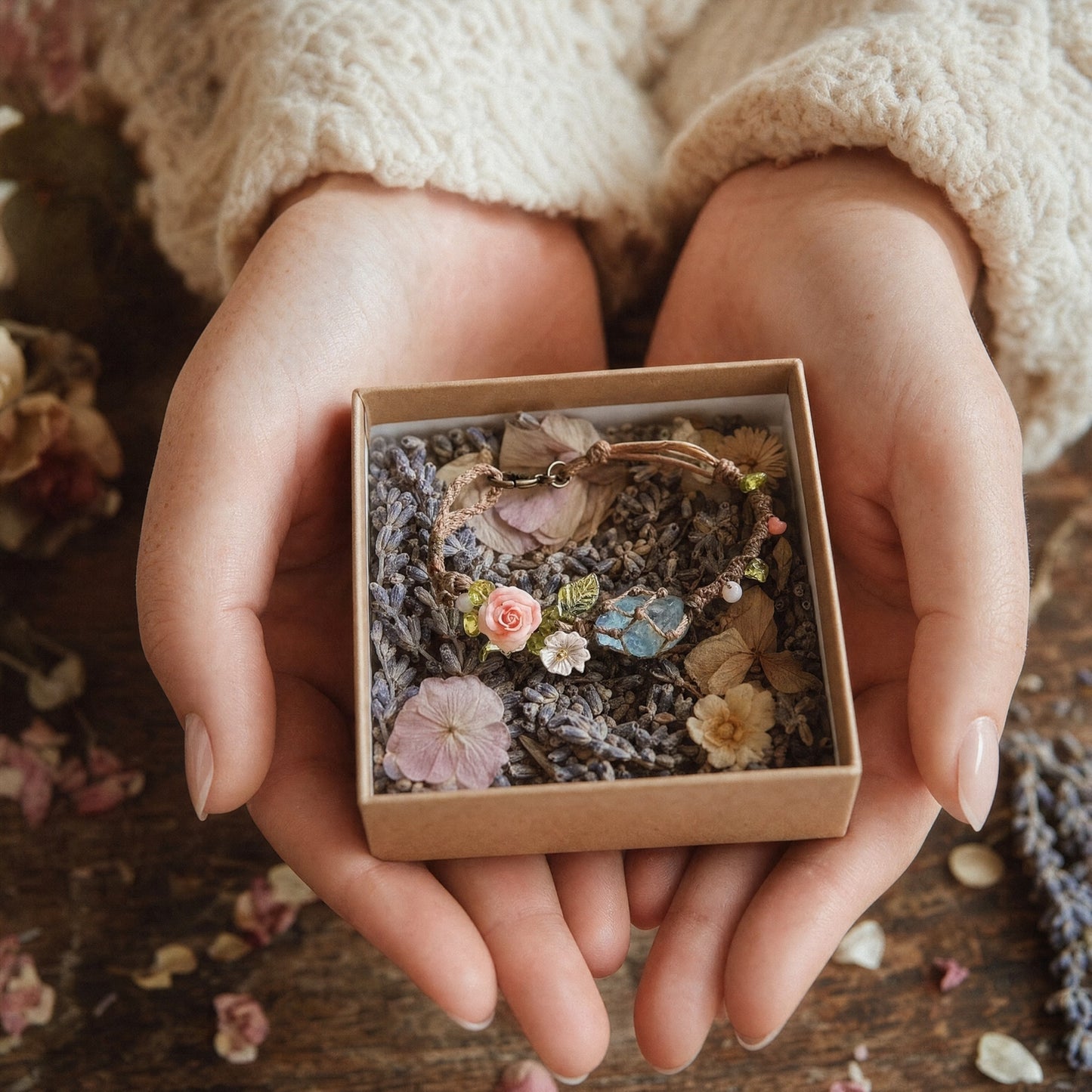 The Wildflower Crystal Bracelet