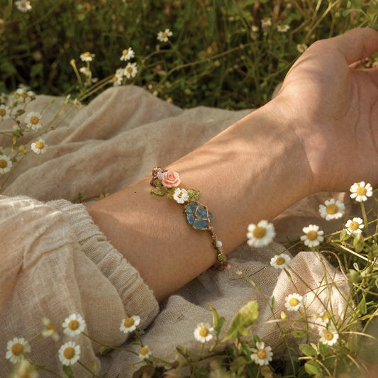 The Wildflower Crystal Bracelet