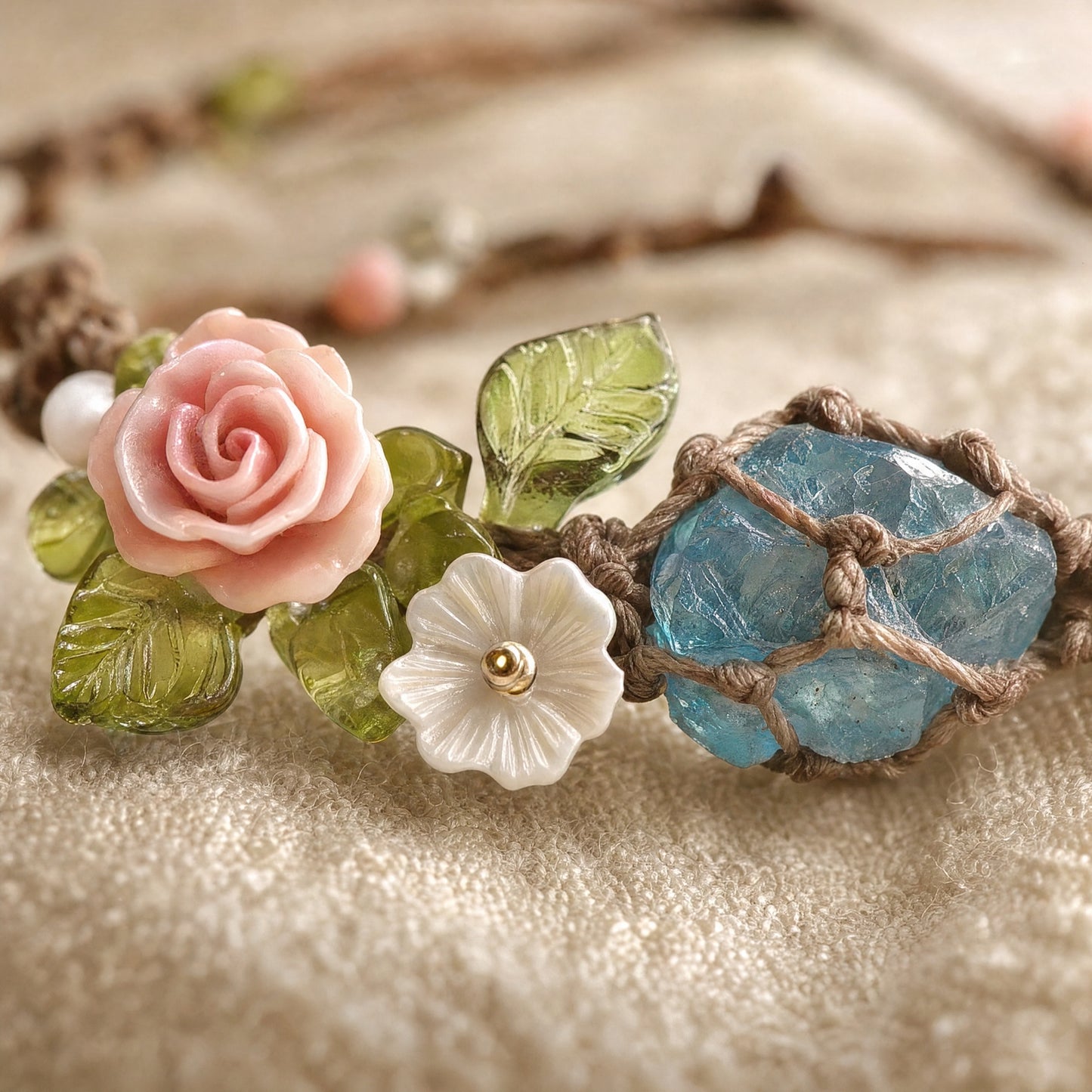 The Wildflower Crystal Bracelet