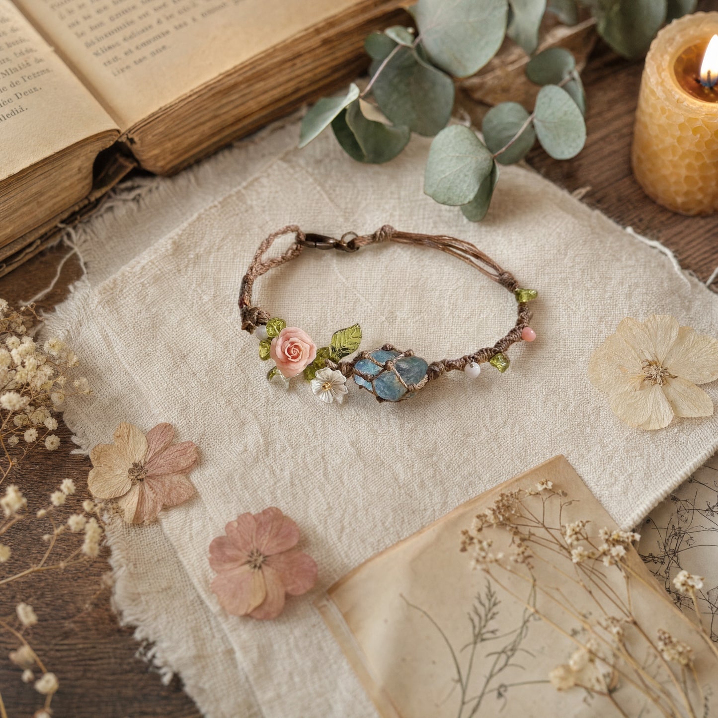 The Wildflower Crystal Bracelet